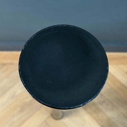 Grand vase en céramique noire - Ref 1285