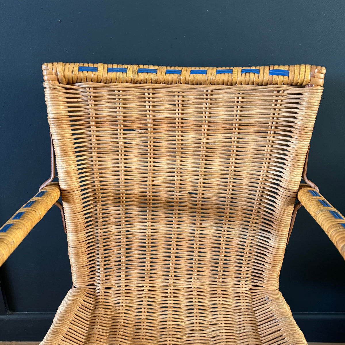 Fauteuil chaise enfant en rotin - Ref 1326
