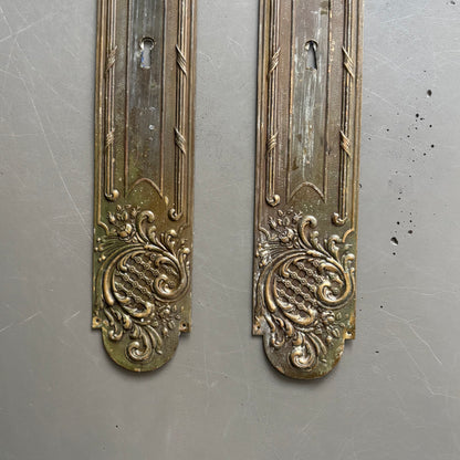 2 plaques de propreté anciennes - 53cm - Ref 1338