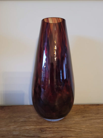 Vase en verre façon écaille - Ref 79