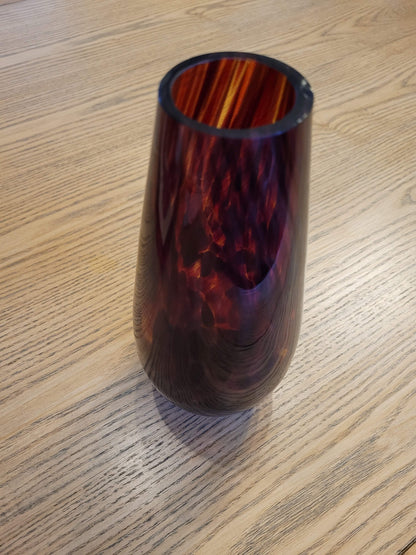 Vase en verre façon écaille - Ref 79