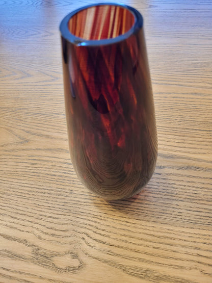 Vase en verre façon écaille - Ref 79