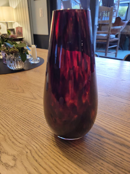 Vase en verre façon écaille - Ref 79