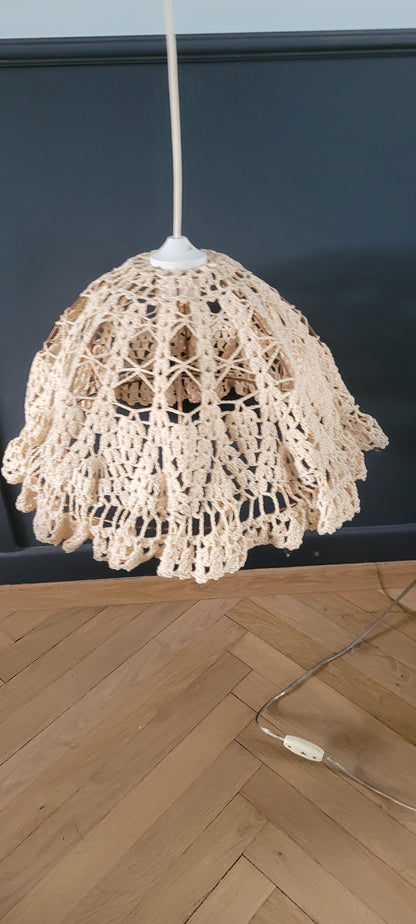 Suspension en crochet vintage- Ref 69