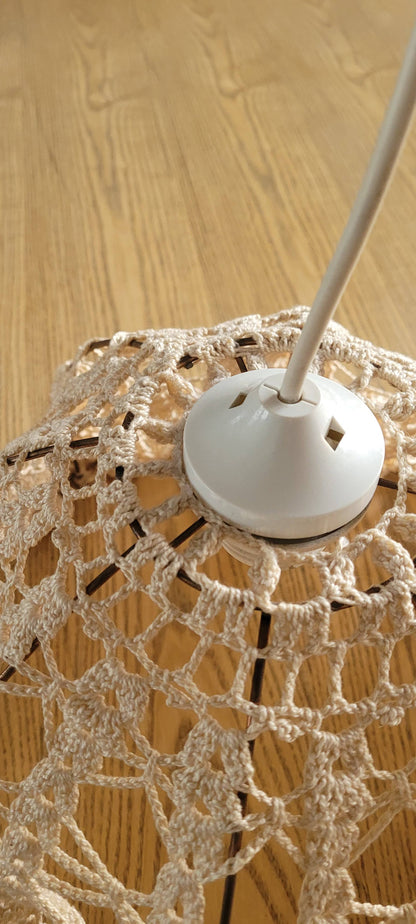 Suspension en crochet vintage- Ref 69