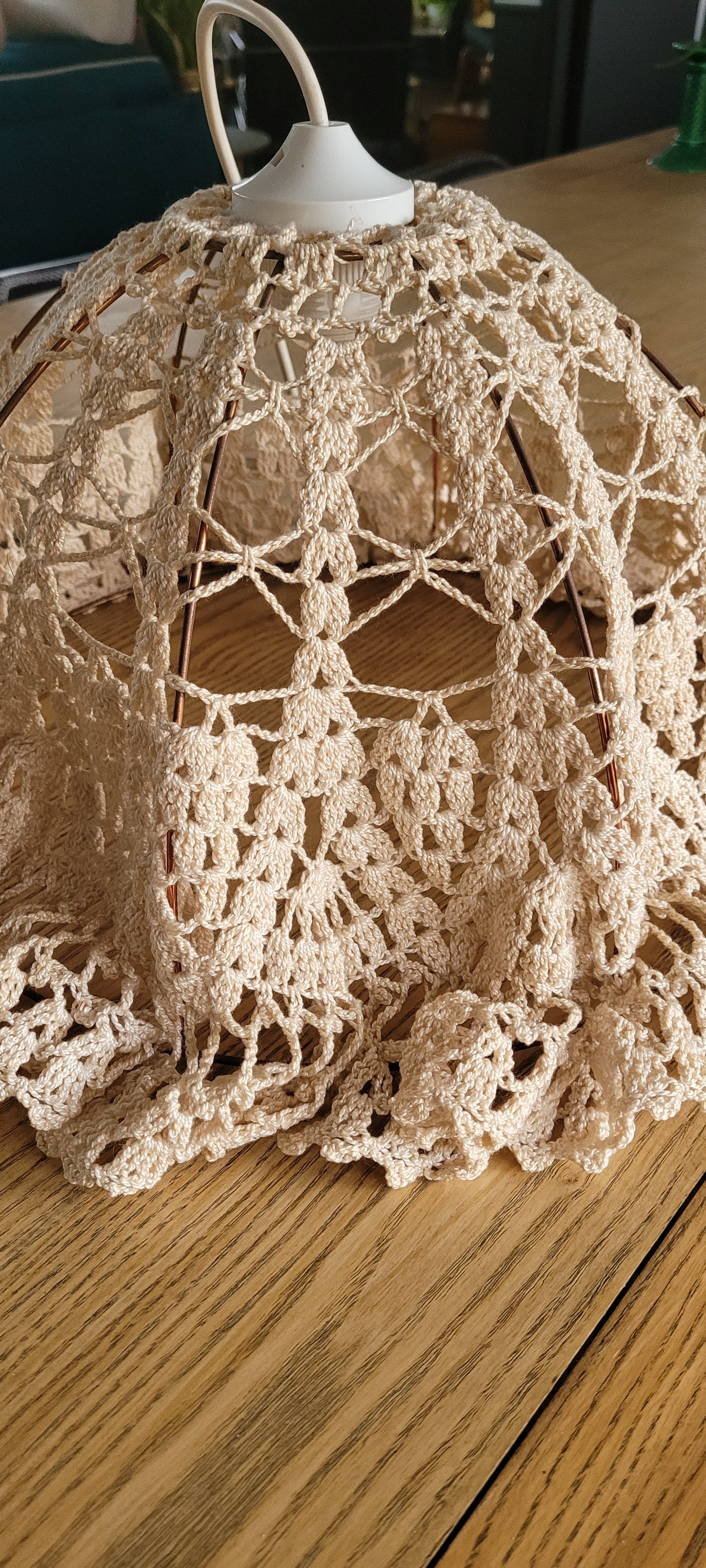 Suspension en crochet vintage- Ref 69