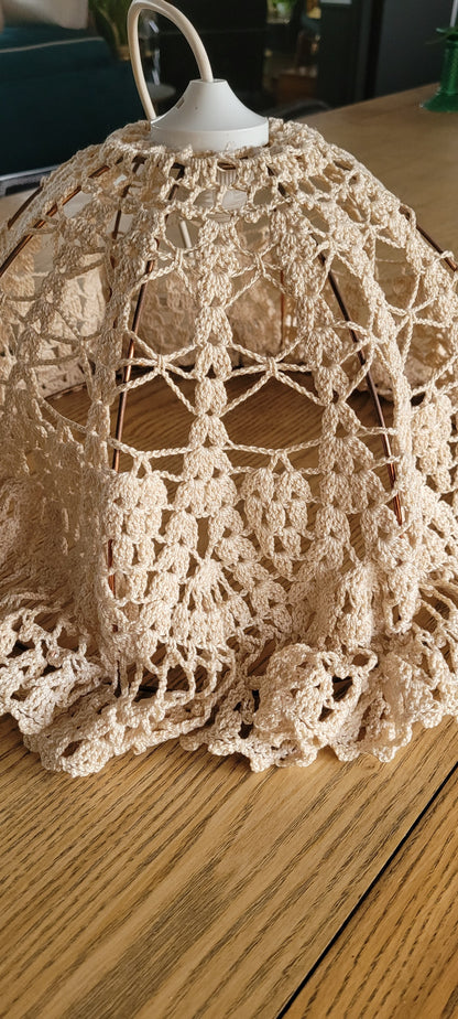 Suspension en crochet vintage- Ref 69