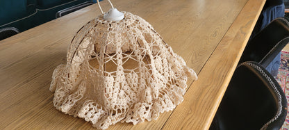 Suspension en crochet vintage- Ref 69