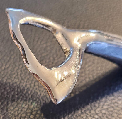 Décapsuleur ouvre-bouteille dauphin chromé Ref 4