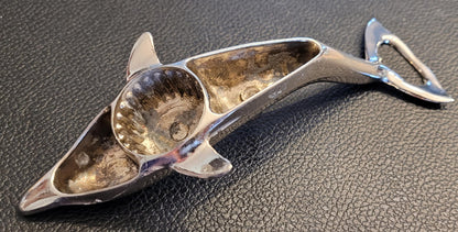Décapsuleur ouvre-bouteille dauphin chromé Ref 4