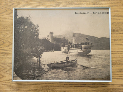 Paire d'impressions photographiques anciennes - Annecy - ref 238