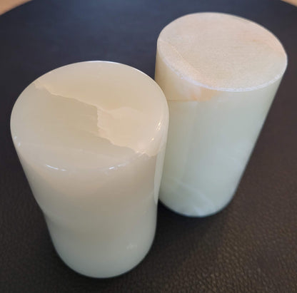 Lot de 2 pots en Onyx - ref 51