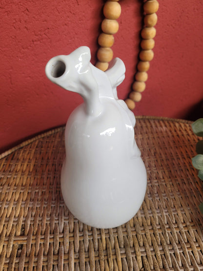 Vase soliflore Poire en porcelaine - ref 121