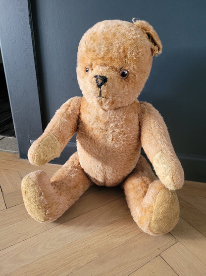 Authentique ours en peluche ancien - Nounours - ref 166