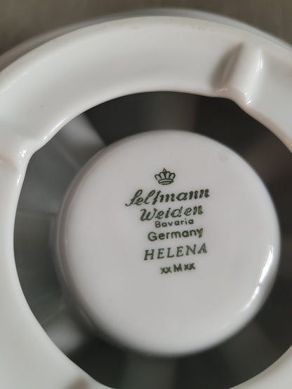 Paire de bougeoirs en porcelaine de Bavière, seltmann Weiden - Ref 227