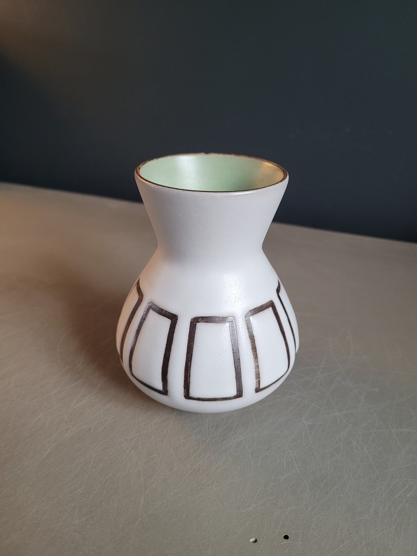 Vase 50's en céramique- Ref 259