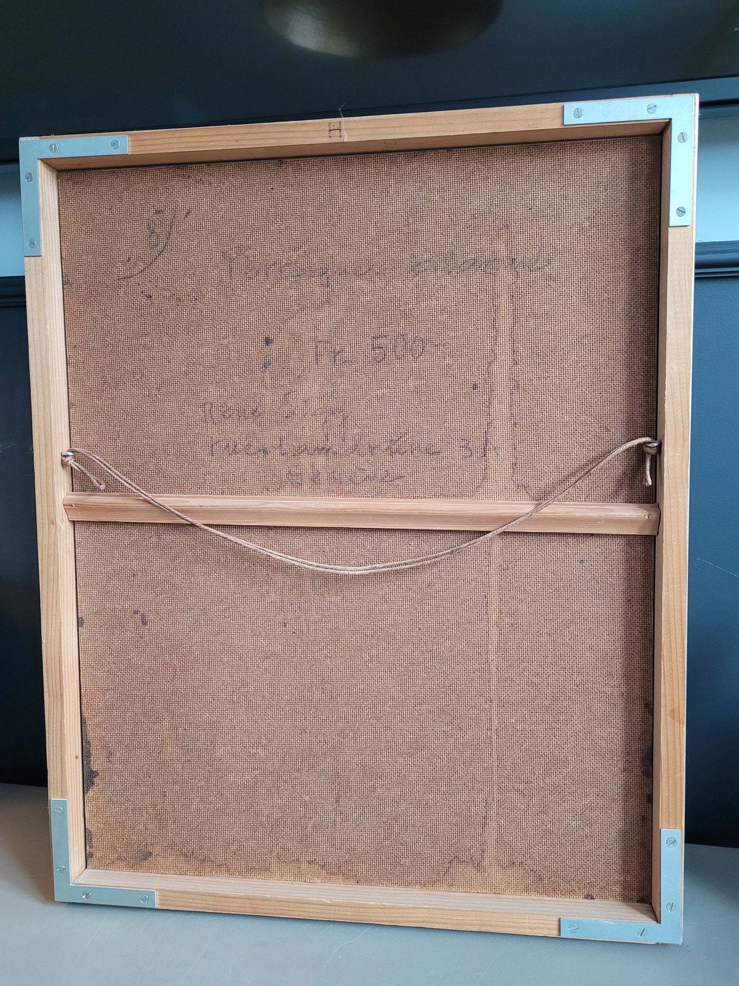 Tableau perroquet émaillé signé René Sigg - Ref 61