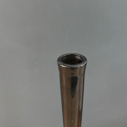 Grand vase en céramique noire - Ref 1285