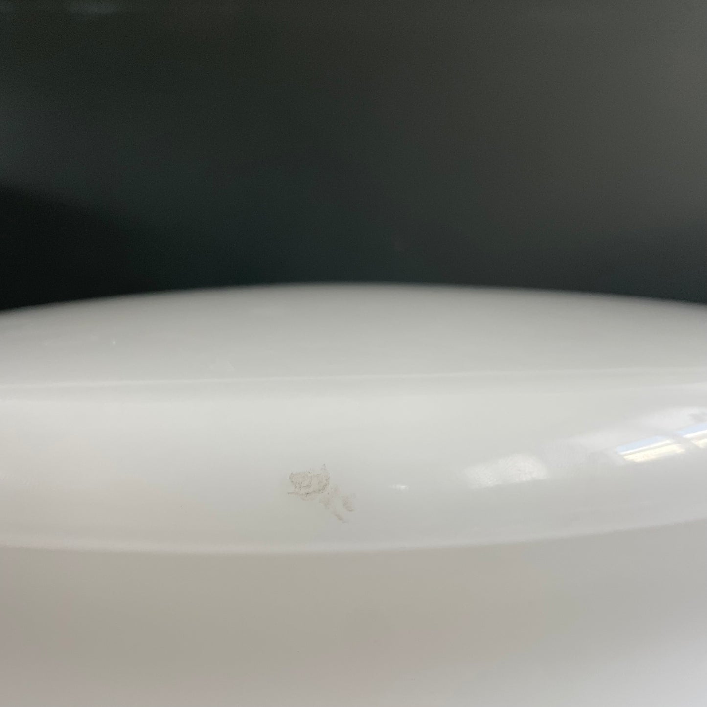 Plafonnier en verre blanc Ikea - Ref 944