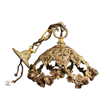 Suspension ancienne en bronze - Ref 1289