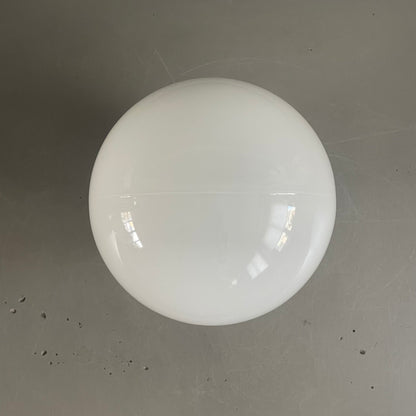 Applique ou plafonnier en porcelaine et verre blanc - Ref 1107