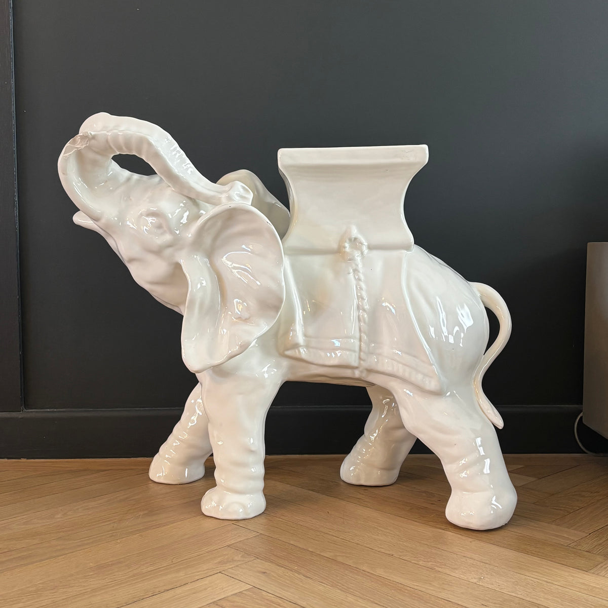 Cache-pot éléphant en céramique - Ref 1339