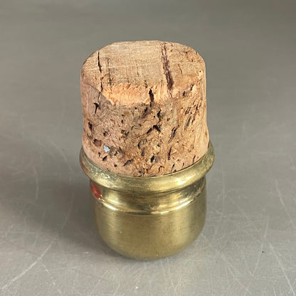 Bouteille isotherme Thermos Aldo Tura pour Cognac Napoléon années 60 - Ref 934