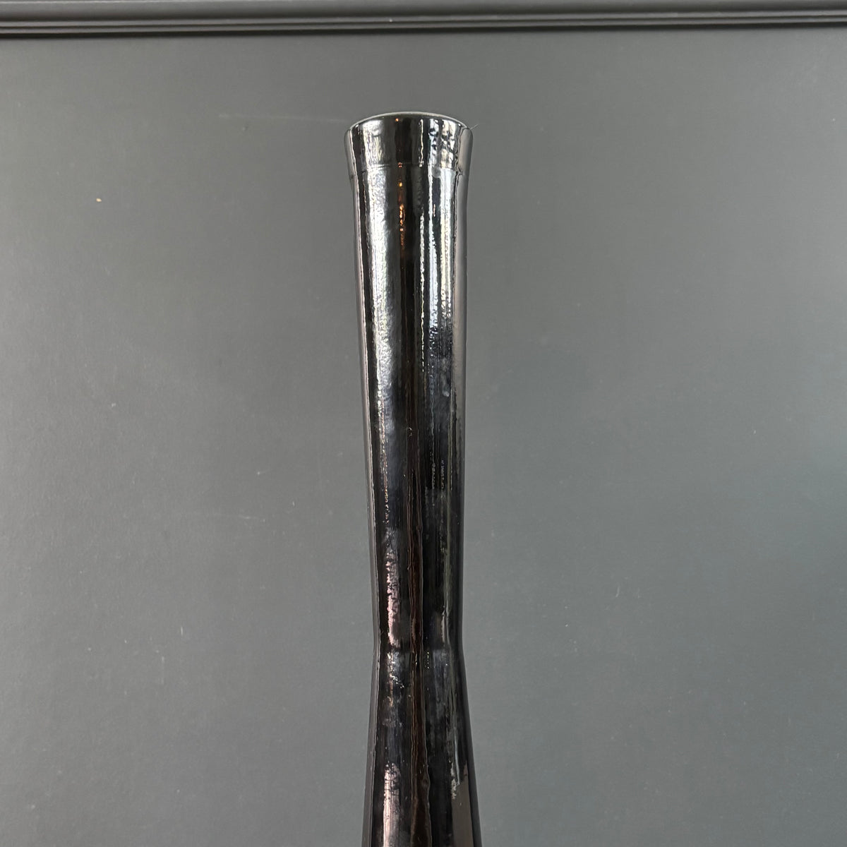 Grand vase en céramique noire - Ref 1285