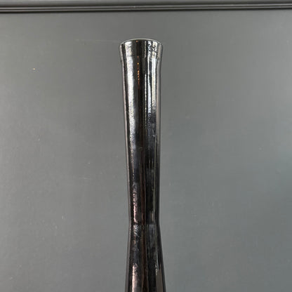 Grand vase en céramique noire - Ref 1285