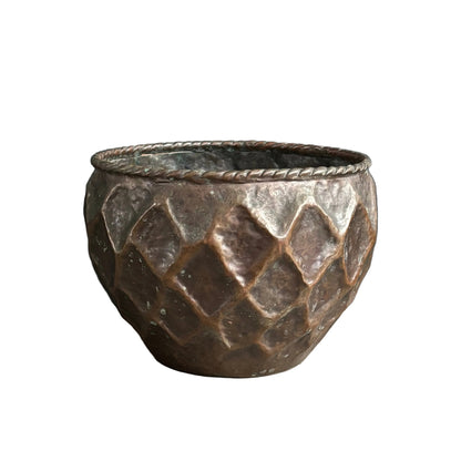 Cache-pot en cuivre - Ref 1263