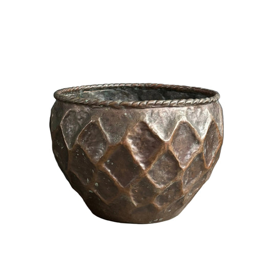 Cache-pot en cuivre - Ref 1263