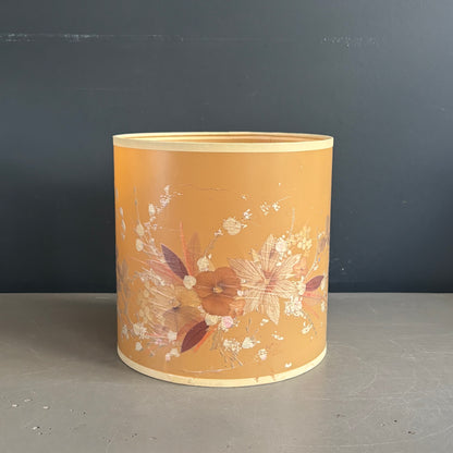 Abat-jour vintage à fleurs séchées - Ref 1230
