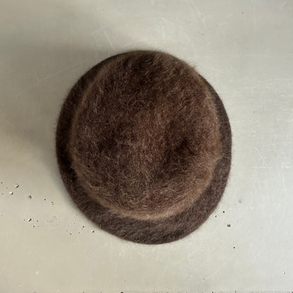 Chapeau en feutre mélusine brun - Taille S - Ref 1382