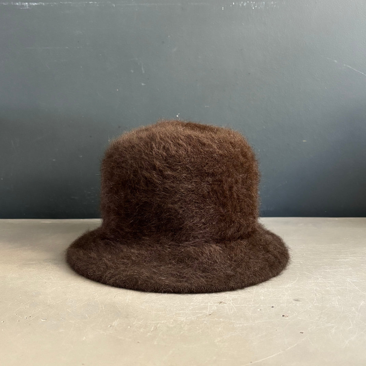 Chapeau en feutre mélusine brun - Taille S - Ref 1382