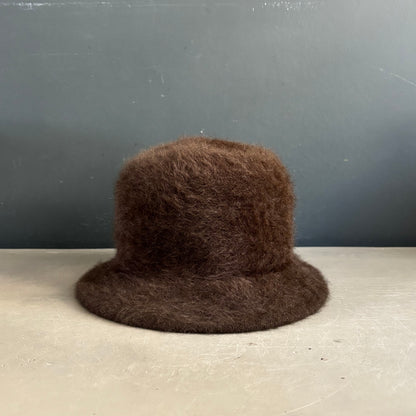 Chapeau en feutre mélusine brun - Taille S - Ref 1382