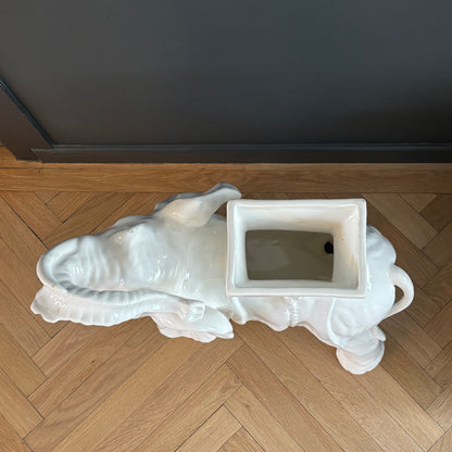 Cache-pot éléphant en céramique - Ref 1339
