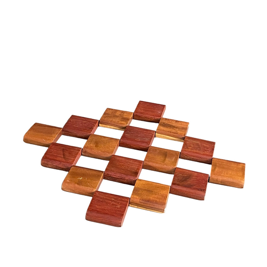 Dessous de plat articulé en bois - Ref 1057