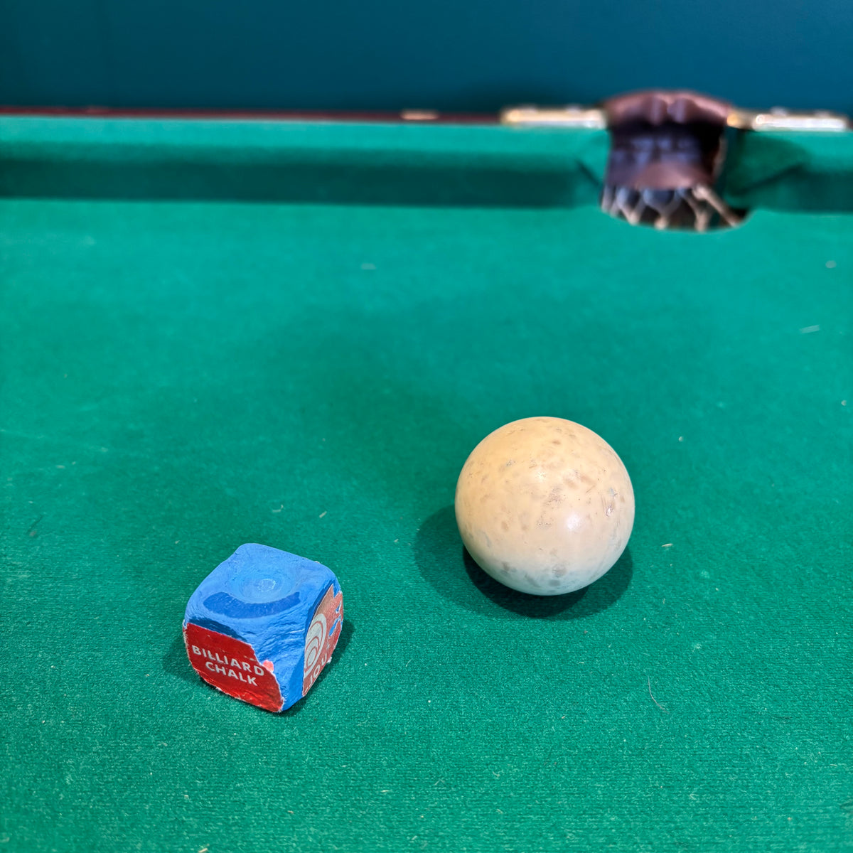 Billard de table ancien et complet - Ref 1385