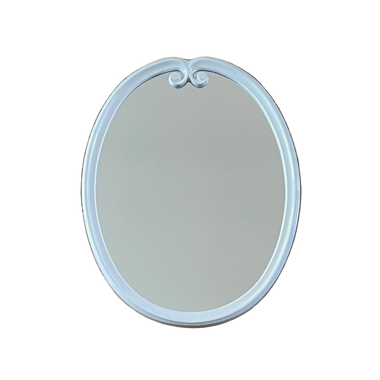 Miroir en fonte émaillée blanc - Ref 1066