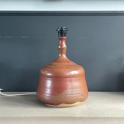 Pied de lampe vintage en céramique - Ref 1143