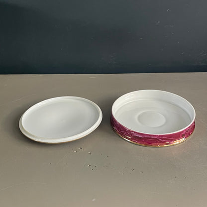 Bonbonnière en porcelaine de Limoges - Ref 1130