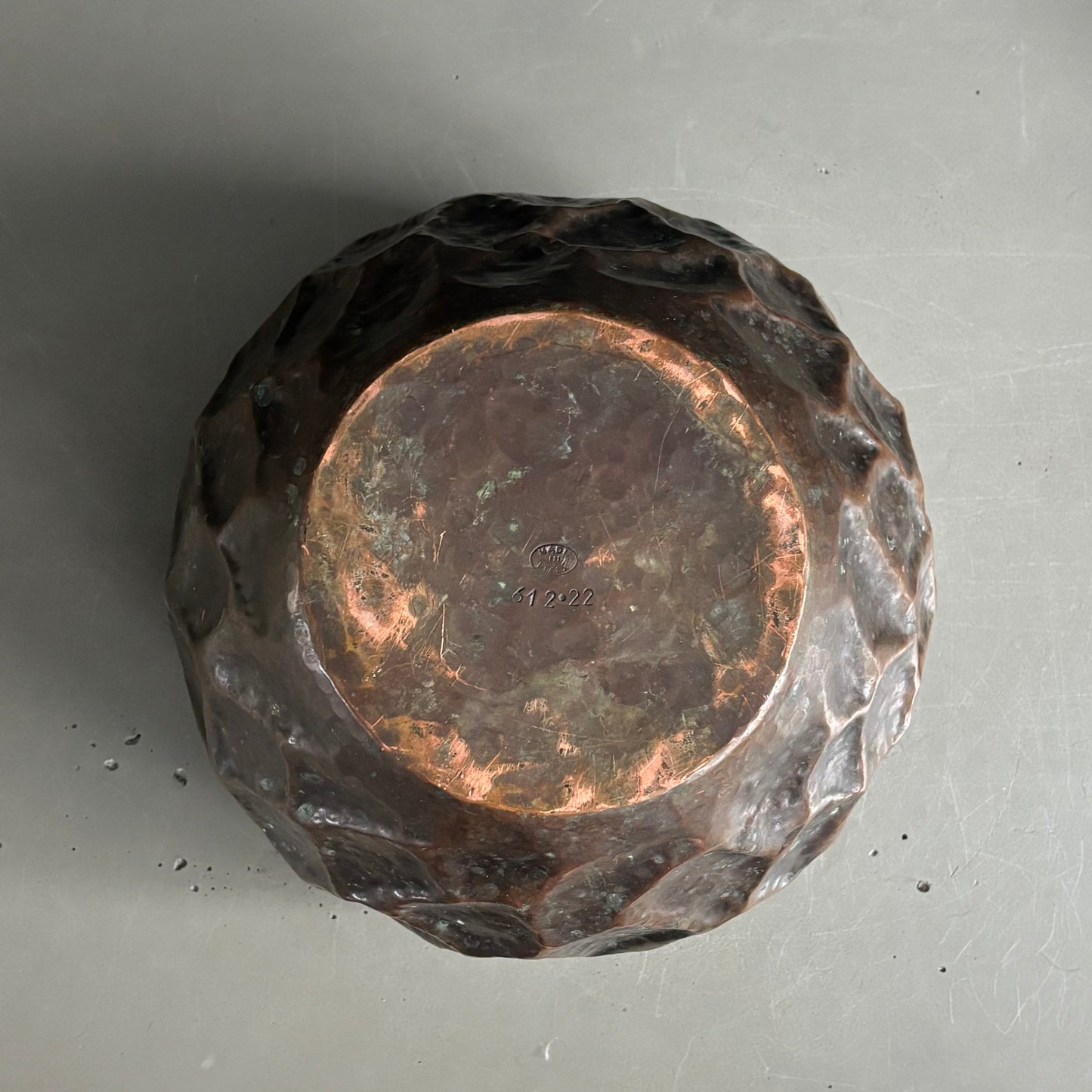 Cache-pot en cuivre - Ref 1263