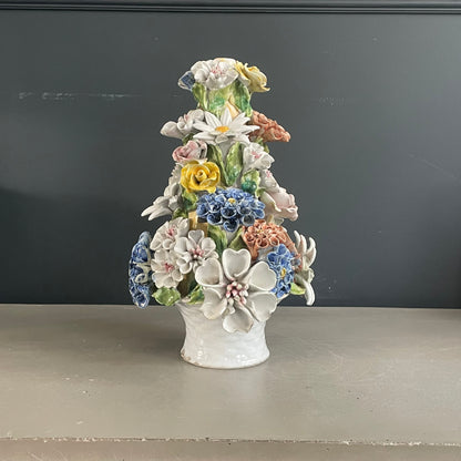 Bouquet en porcelaine - Centre de table - Ref 1113