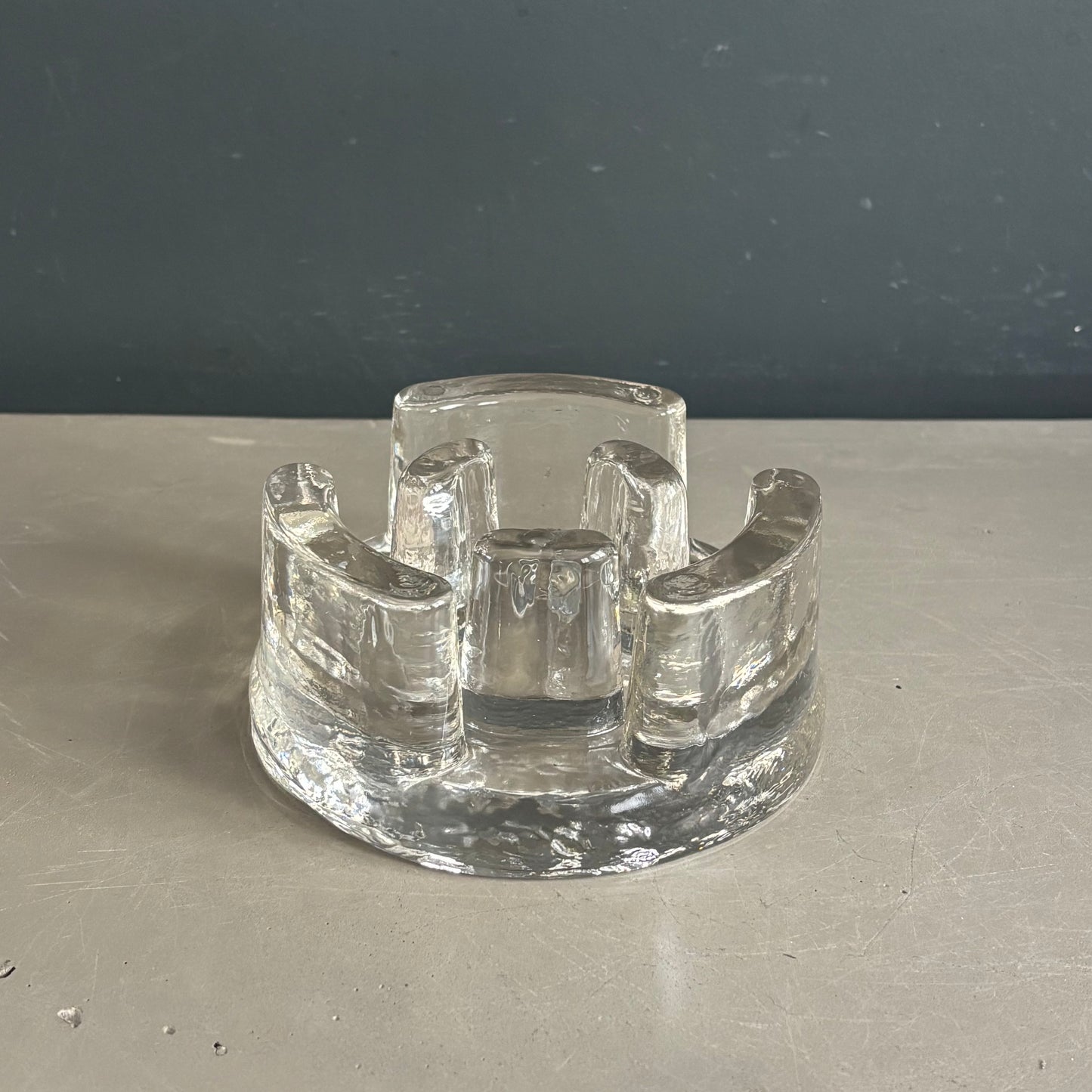 Chauffe-plat en verre moulé pressé - Ref 1256