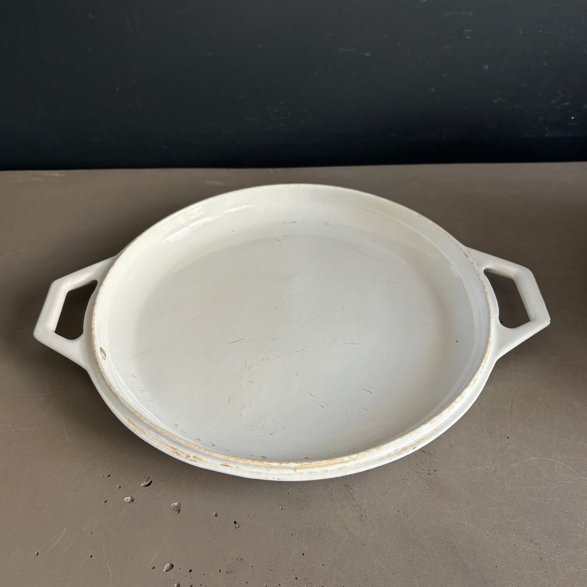Cocotte scandinave en fonte laquée blanche Copco 1004 Denmark - Ref 1392
