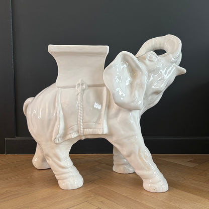 Cache-pot éléphant en céramique - Ref 1339