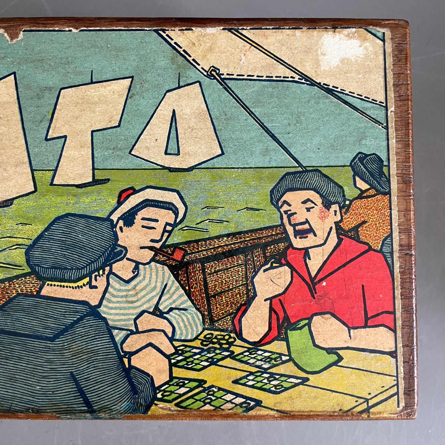 Jeu de loto ancien complet - Ref 1077