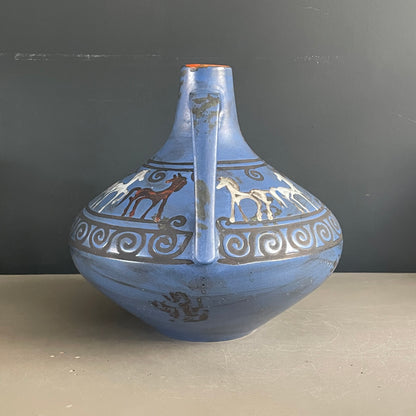 Vase Ceramano motif Pergamon - West Germany - Ref 1122