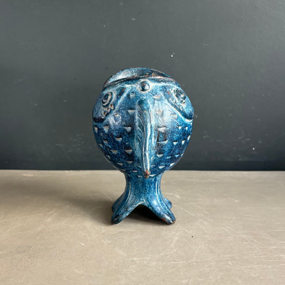 Vase - cendrier poisson en céramique vintage - Ref 1282