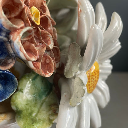 Bouquet en porcelaine - Centre de table - Ref 1113